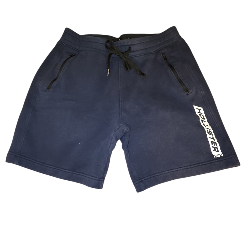 Hollister Men's Dark Blue Athletic Shorts